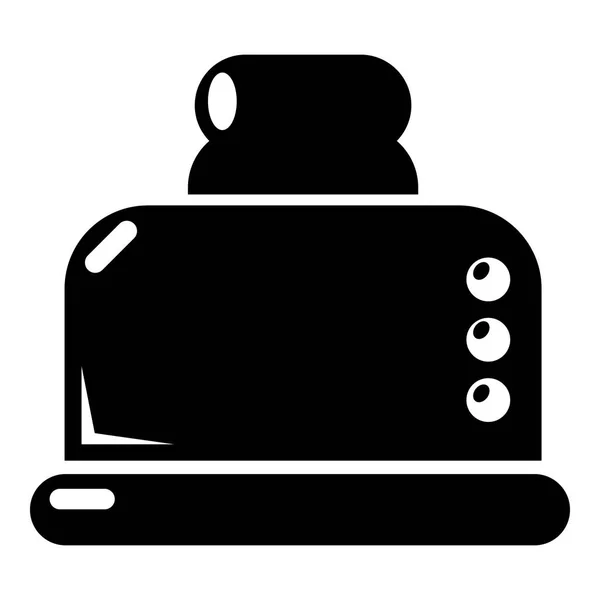 Steal toaster icon , simple style — Stock Vector