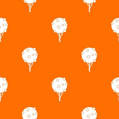 Ağaç meyve desenli sorunsuz