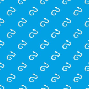 Kesintisiz mavi yılan desen