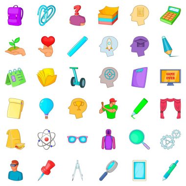 Enstitü simgeler kümesi, karikatür tarzı