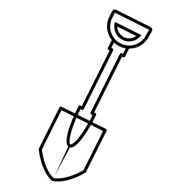 Kürek simgesi, anahat stili