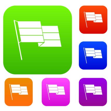 Bayrak koleksiyonu ayarla