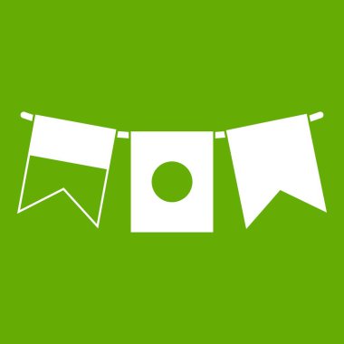 Bayrak simgesi yeşil