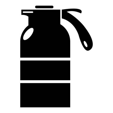 Püskürtme kabı simgesi, basit tarzı