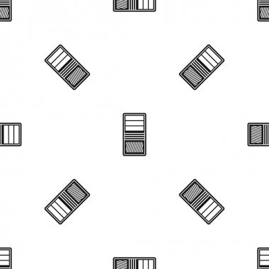 Siyah bilgisayar sistem birimi desen sorunsuz siyah