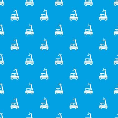 Kiraz seçici desen kesintisiz mavi