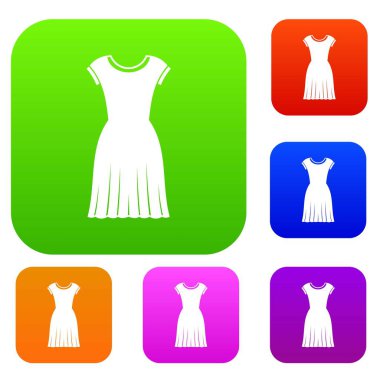 Kadın elbise koleksiyonu ayarla