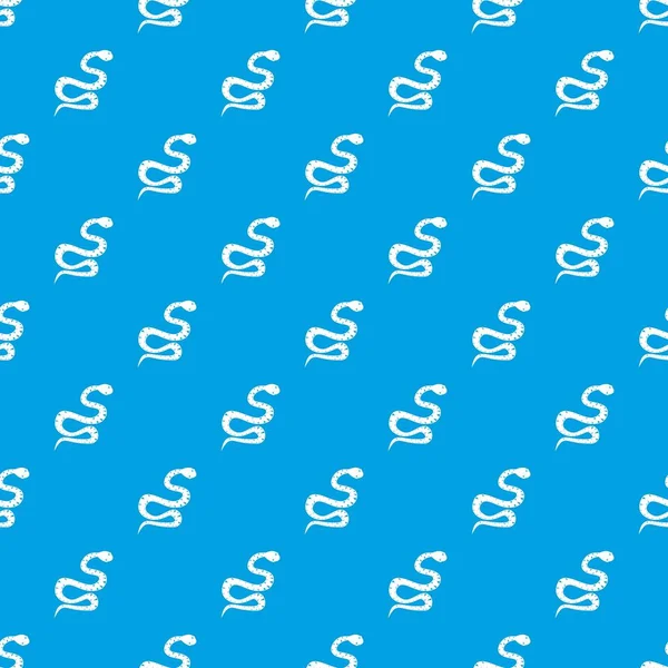 Kara Yılan kıvranma desen kesintisiz mavi