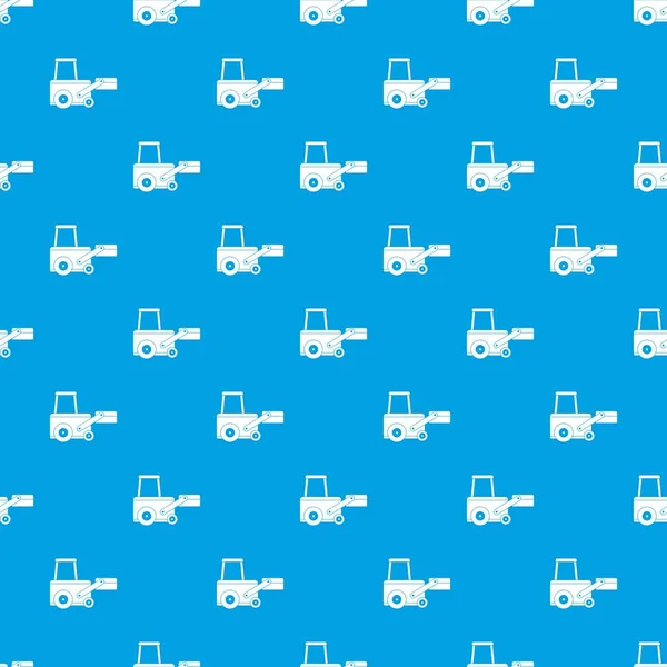 Kamyon kargo kaldırmak için desen kesintisiz mavi