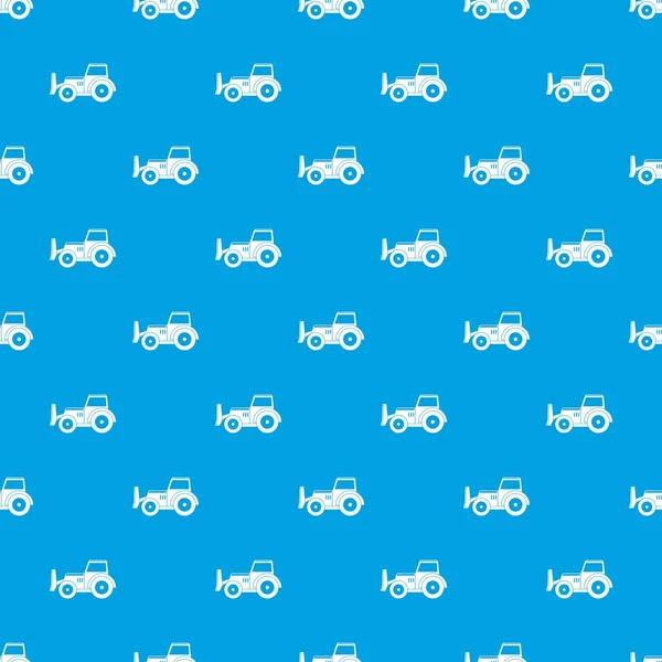Skid steer loader desen kesintisiz mavi