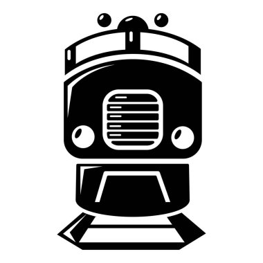 Tren simgesi, basit tarzı