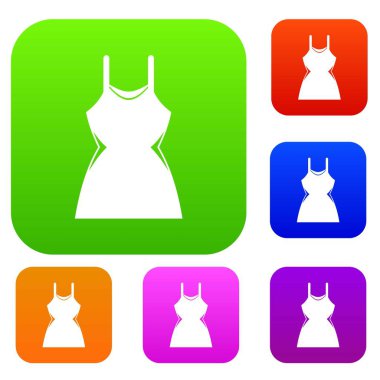 Küçük elbise koleksiyonu ayarla