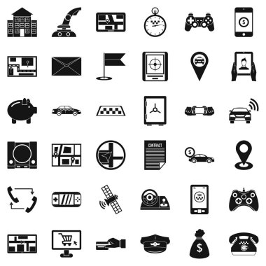 Simgeler kümesi, basit stil e-posta