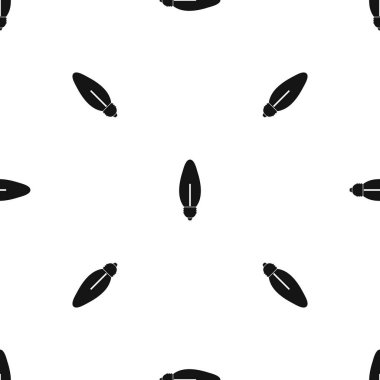 Lamba oval şekil desen sorunsuz siyah