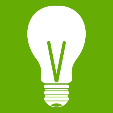 Ampul simgesi yeşil