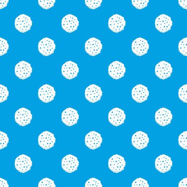 Beşamel sos desen kesintisiz mavi