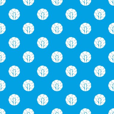 Taze brokoli desen kesintisiz mavi dilim