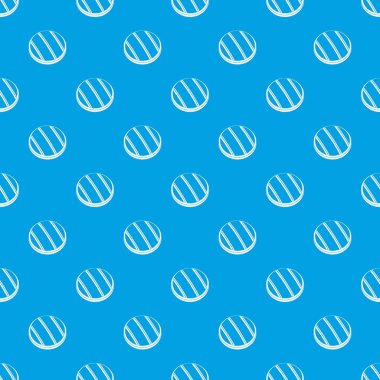 Sığır eti biftek desen kesintisiz mavi ızgara