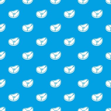 Eti biftek desen kesintisiz mavi