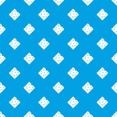 Peynirli taze blok desen kesintisiz mavi