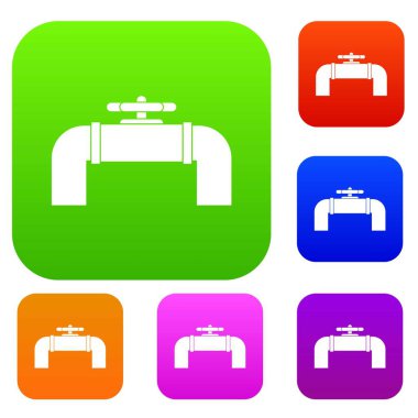 Endüstriyel boru Vana koleksiyonu ayarla