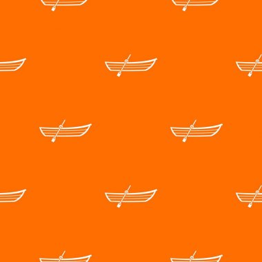 Tekne kürek ile Dikişsiz desen