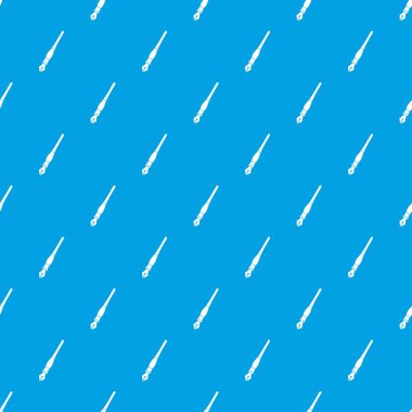 Mürekkep kalem desen kesintisiz mavi