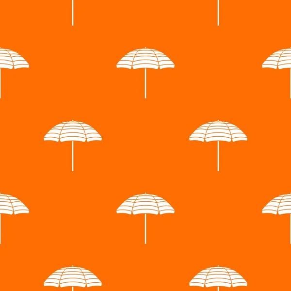 Beach umbrella pattern seamless — Stock Vector