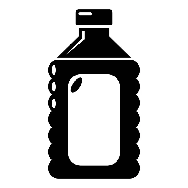 Ícone de garrafa de sabão plástico, estilo simples —  Vetores de Stock