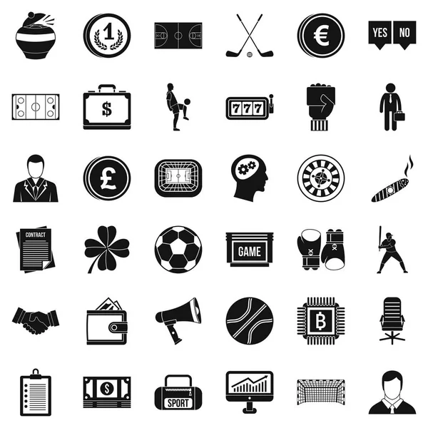 Servet Icons set, basit tarzı