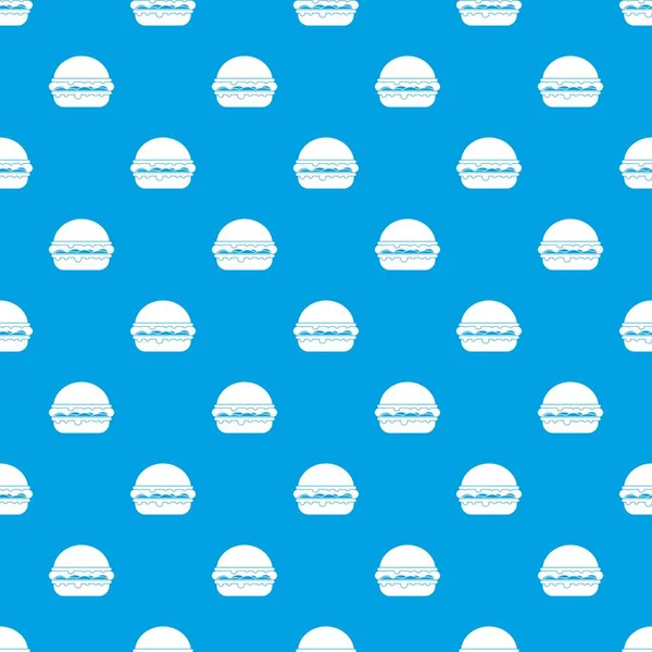Burger desen kesintisiz mavi