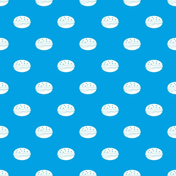 Burger desen kesintisiz mavi