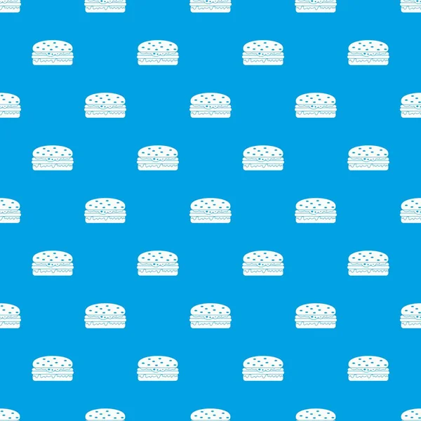 Burger desen kesintisiz mavi