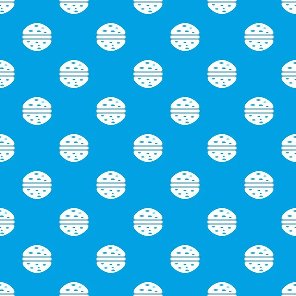 Burger desen kesintisiz mavi