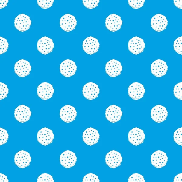 Beşamel sos desen kesintisiz mavi