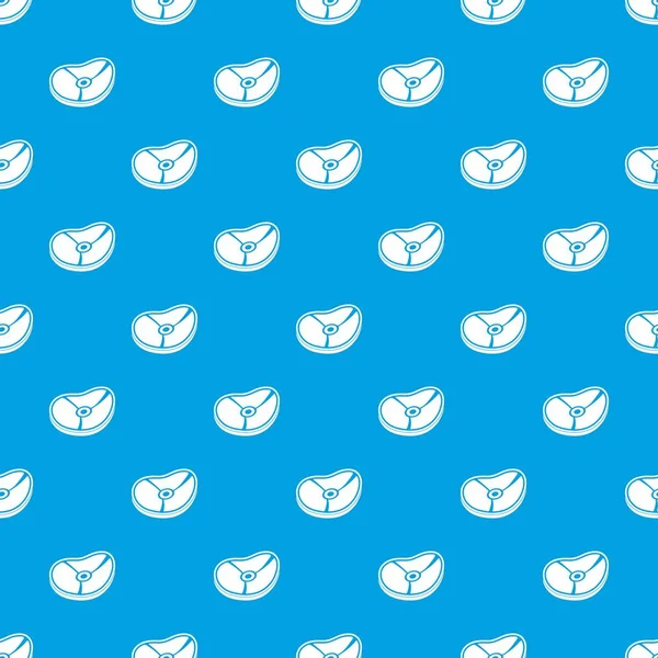 Eti biftek desen kesintisiz mavi