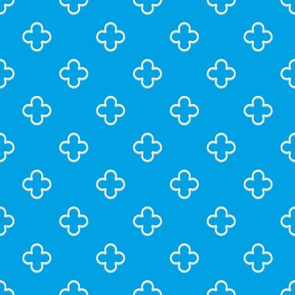 고추 패턴 완벽 한 블루의 슬라이스 — 스톡 벡터