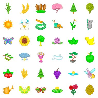 Alan simgeleri ayarla, tarzı çizgi film