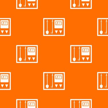 Yangın kalkan desen sorunsuz