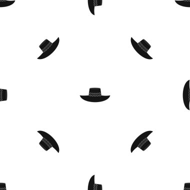 Kadın şapka model sorunsuz siyah