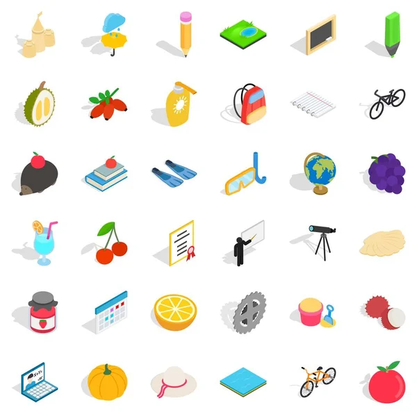 Oyun simgeleri cabukşalterli, izometrik tarzı