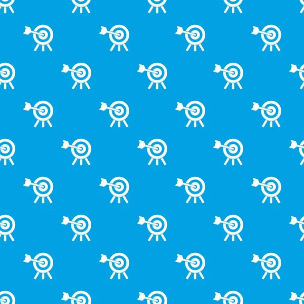 Ok hit hedef desen kesintisiz mavi