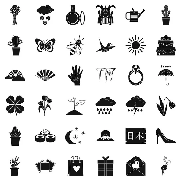 Kar Icons set, simle stili