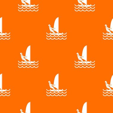 Adam windsurf desen sorunsuz