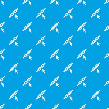 Zincir bağlantı desen kesintisiz mavi