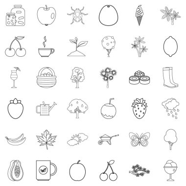 Kat Icons set, anahat stili