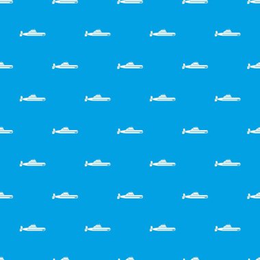 Denizaltı desen kesintisiz mavi