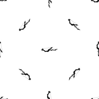 Kar desen sorunsuz siyah