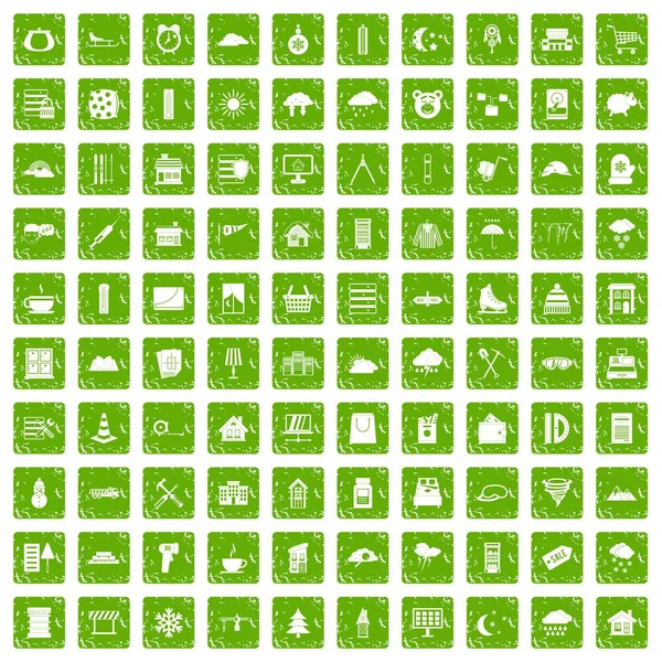 100 windows simgeleri grunge yeşil ayarla