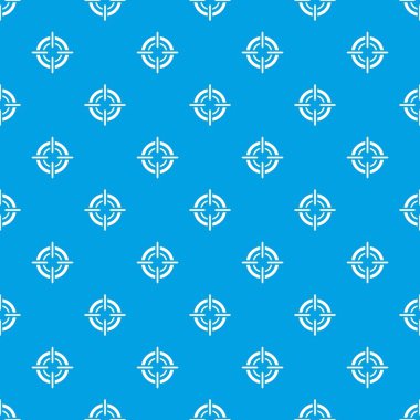 Hedef desen kesintisiz mavi